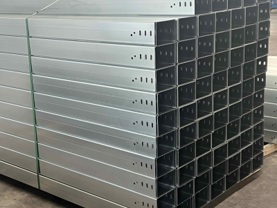 गर्म डुबकी जस्ती शीट केबल ट्रे