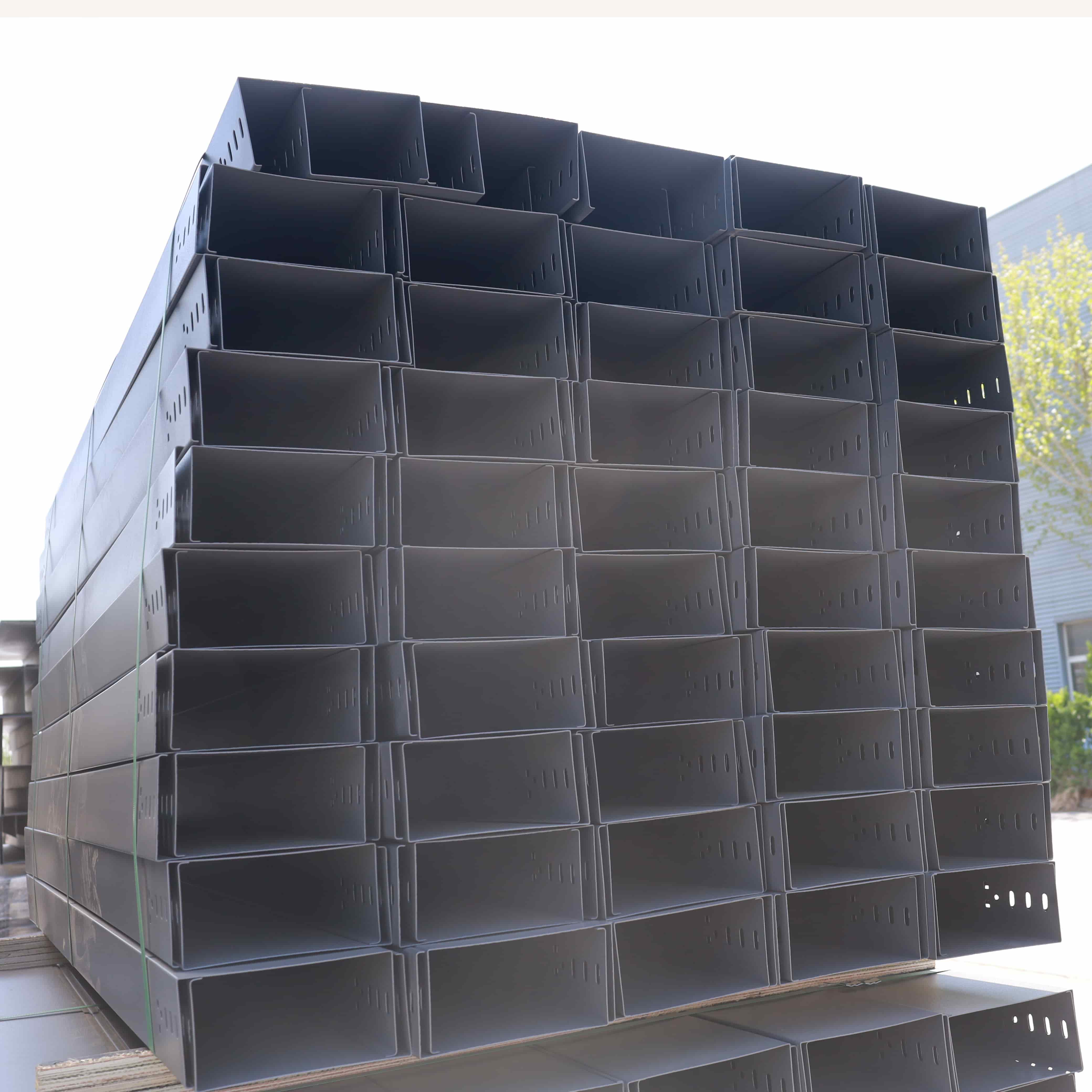 गर्म डुबकी जस्ती केबल ट्रे गर्म डुबकी जस्ती केबल ट्रे